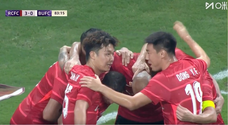 亚冠客场比, 要高于曼谷, 的荣光一起